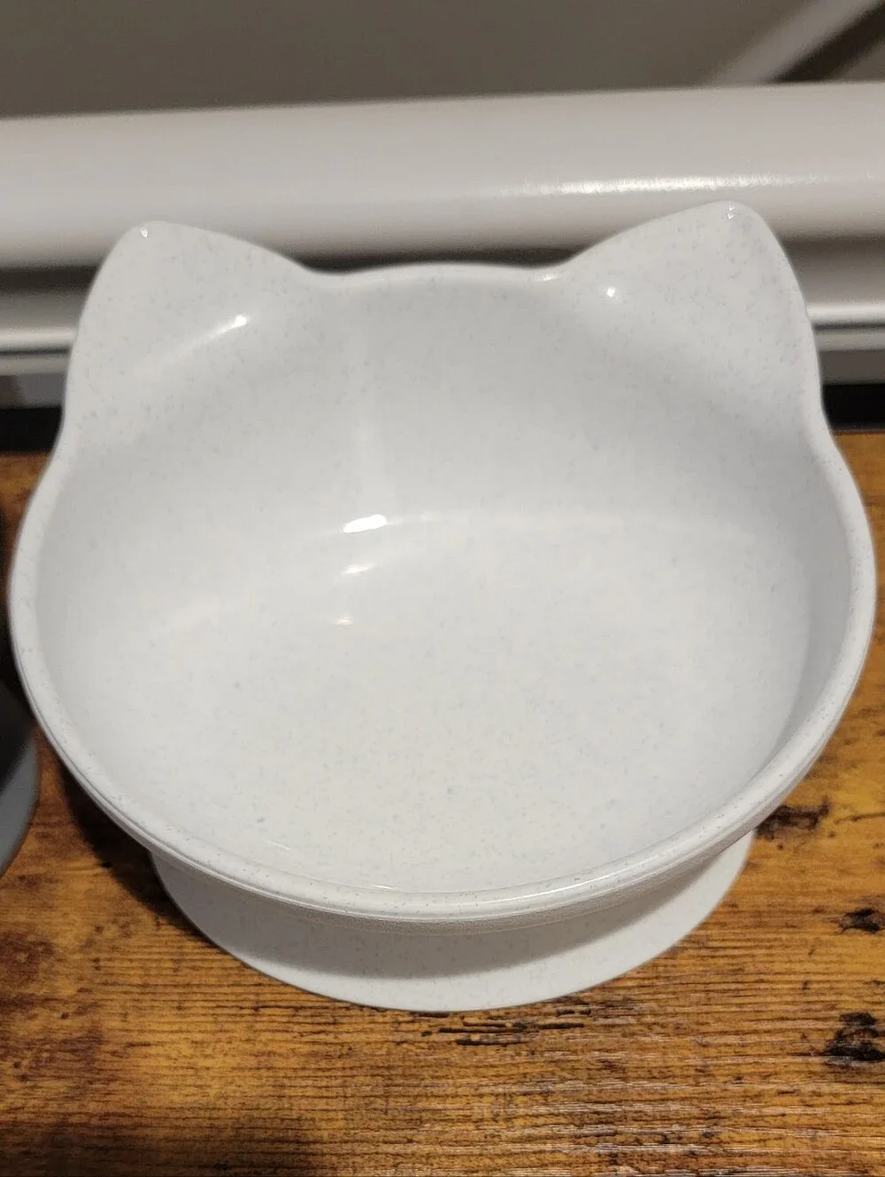 Cat ear cat bowls